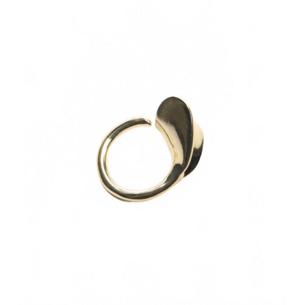 NEW ODETTE NEW YORK women's folded heart ring in sterling silver